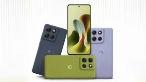 Moto G86 Power 5G स्मार्टफोन पंच-होल डिस्प्ले और ट्रिपल रियर कैमरा के साथ चार रंगों में