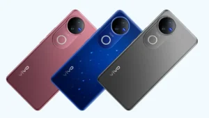 विवो V60 स्मार्टफोन मिस्ट ग्रे, मूनलाइट ब्लू और ऑस्पीशियस गोल्ड कलर वेरिएंट में